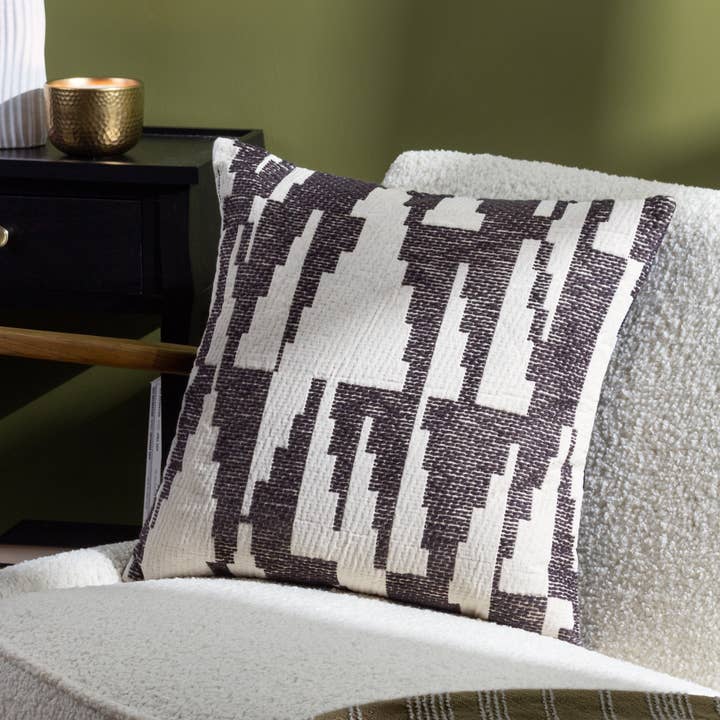 Ibizia Cushion Black for wholesale by Riva Home