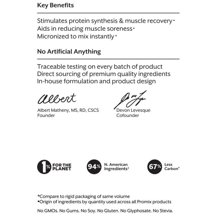 Promix - Wholesale Protein/Superfood Powder - Strawberry Lemon BCAA Powder3