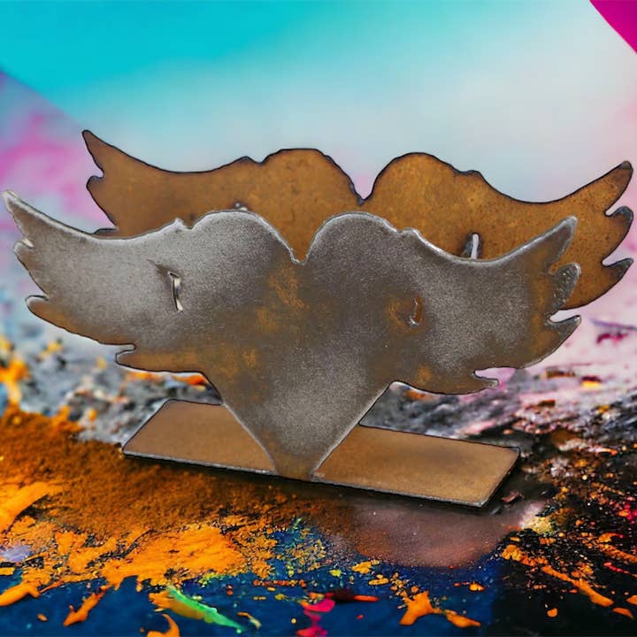 Heart Napkin Holders kitchen Heart wings cute gifts eco USA for wholesale by Whimsies