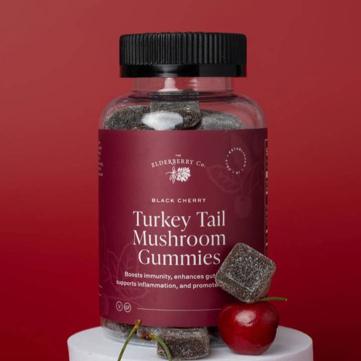 Truthahnschwanz-Pilz-Gummis für den Großhandel von The Elderberry Co