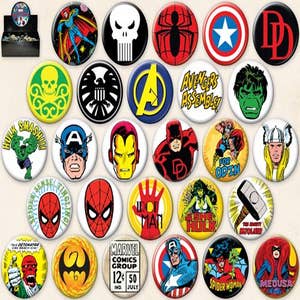 Klistermärken / stickers - 50 pack (marvel, starwars, pinuppor, simpson,  filmstjärnor)