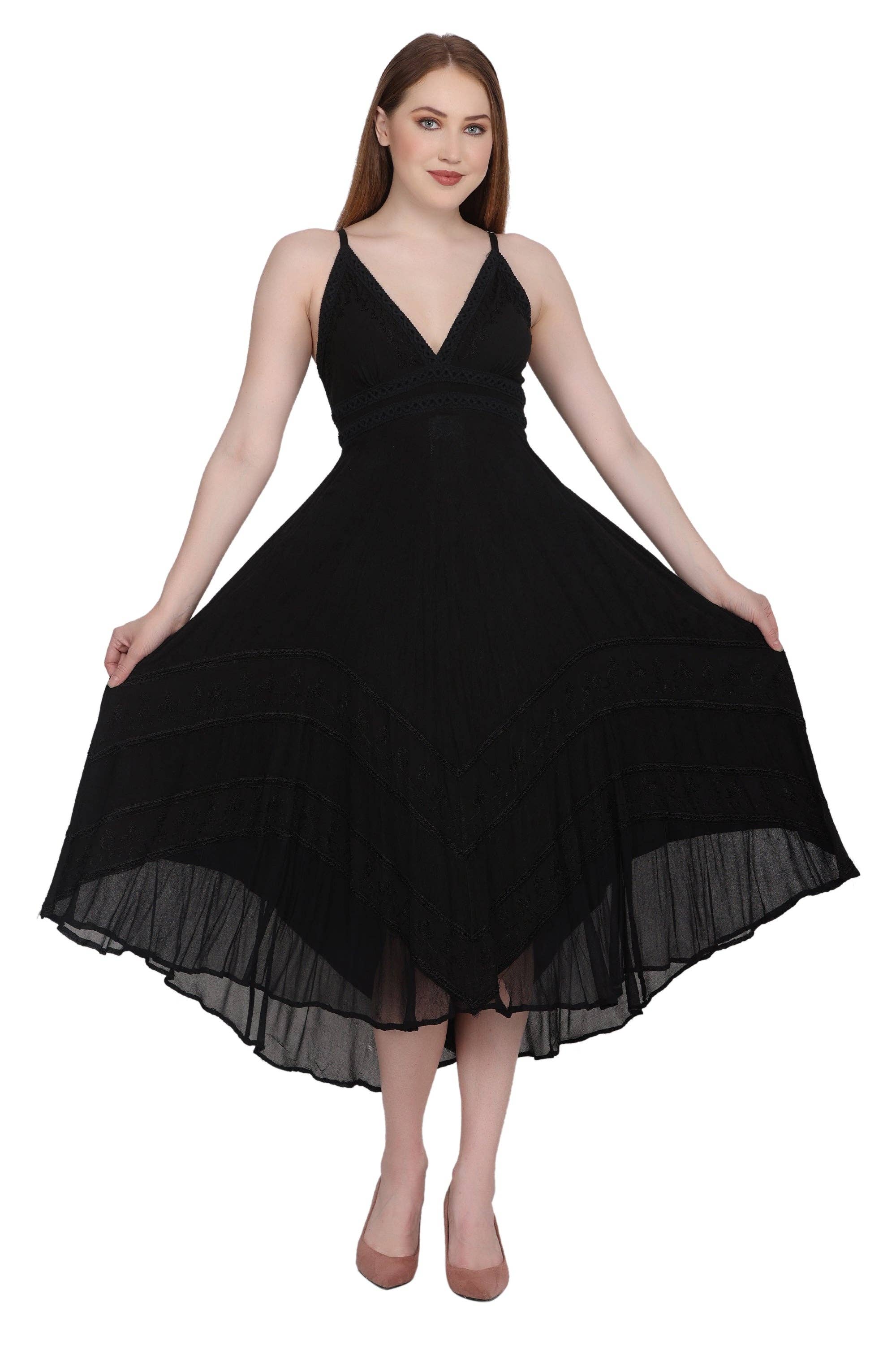 Advance Apparels - Wholesale Dress - Women's - Back Tie Acid Wash Dress (S/M-1X/2X) 4 Colors ADL-3033319