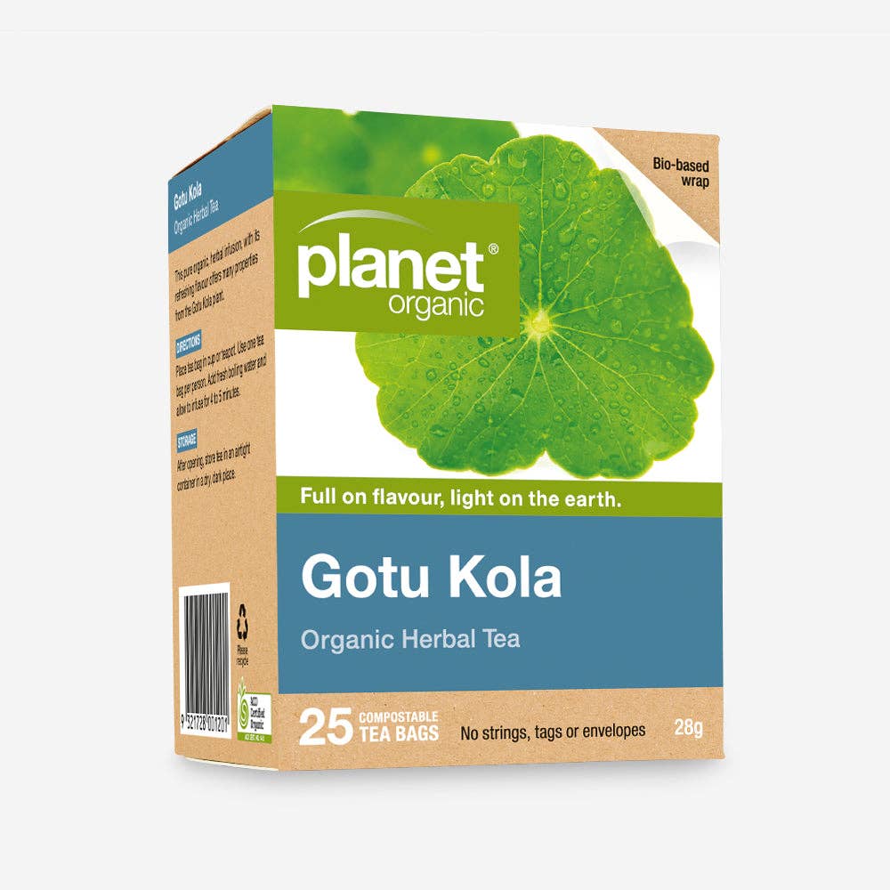Planet Organic - Wholesale Tea bags - Gotu Kola Tea Bags