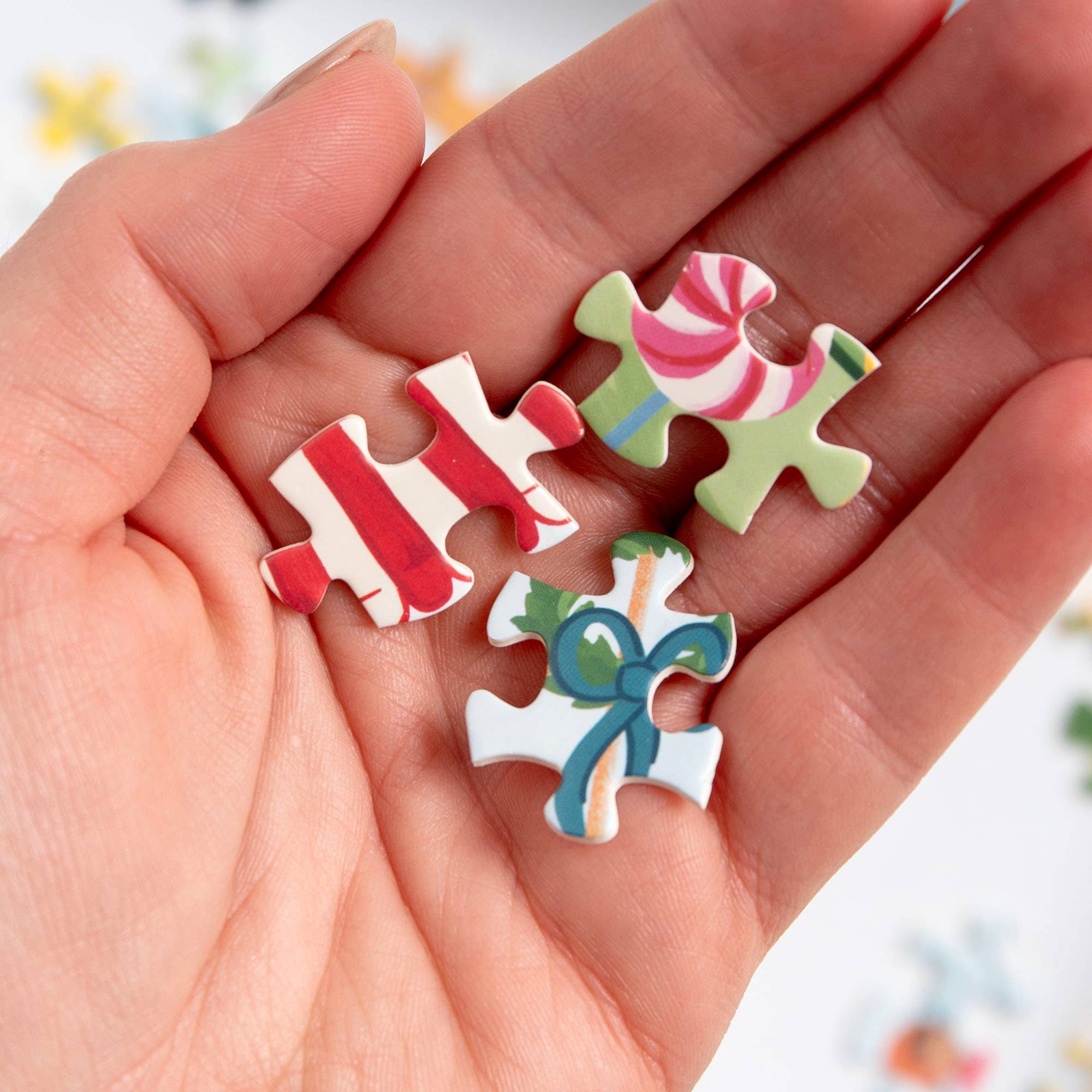 1canoe2 | One Canoe Two Paper Co. - Wholesale Puzzle - Adult - Christmas Village - 1000 Piece Holiday Jigsaw Puzzle5