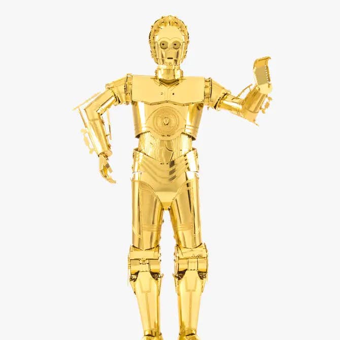 Star Wars Gold C-3PO for wholesale by Professor Puzzle