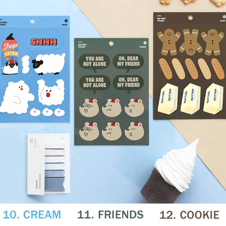 K-Wonderland - Vente Autocollant - Autocollants décoratifs imperméables et amovibles ICONIC Big Point3