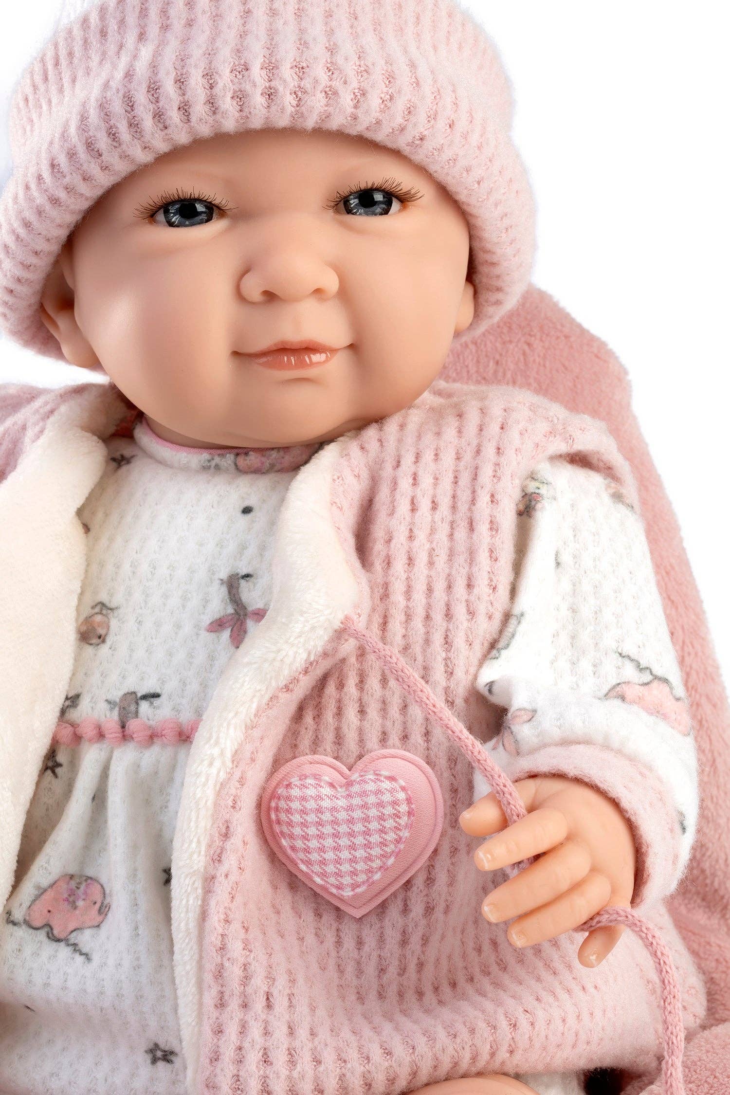 Raúl Arias Bernabeu - Wholesale Pop - Kinderen - Mijn kleine reborn met dekentje en vest 45 cm2