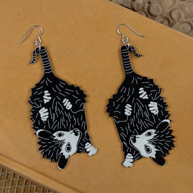 Darling Marcelle - Wholesale Dangle Earrings - Baby Possum Earrings0