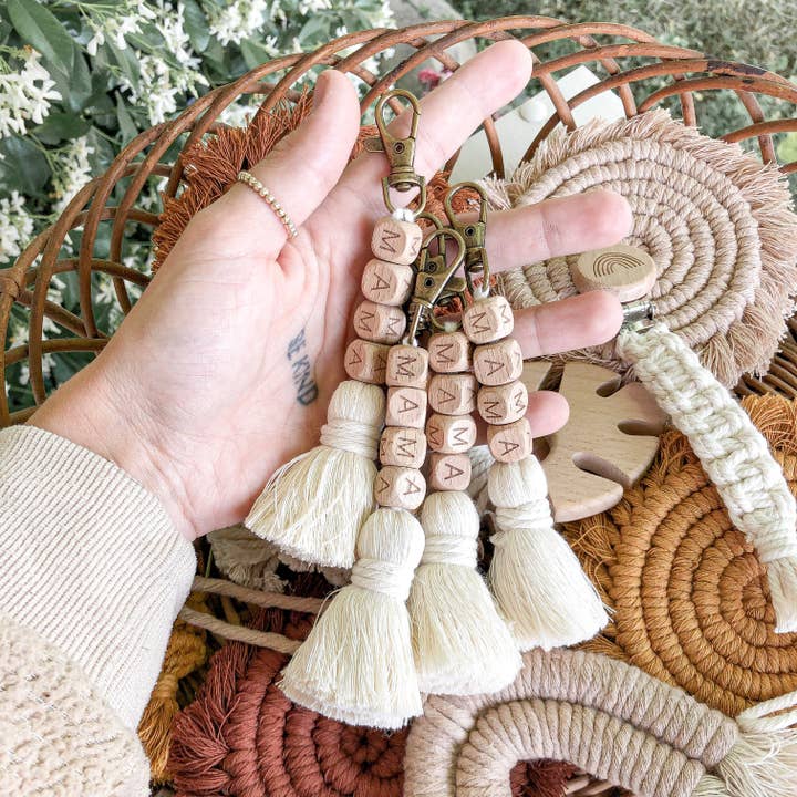 The Thrifty Handmade - Wholesale Purse/bag accessory – Women’s - Mama Diaper Bag Tassel and Zipper Tassel2