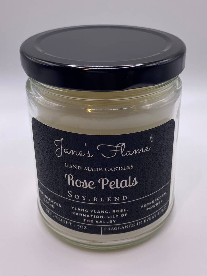 Rosenblad för wholesale av Janes Flame Candle Co