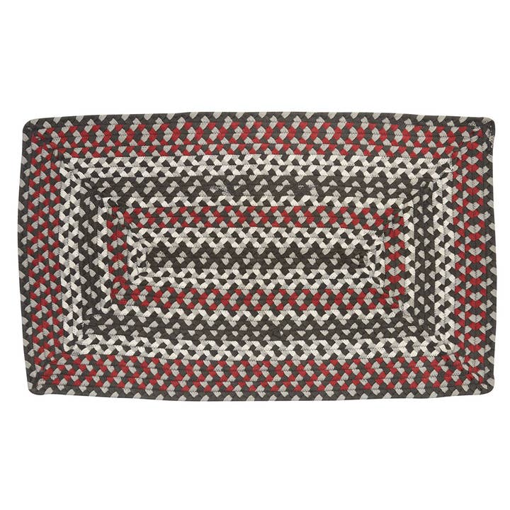 Alfombra rectangular trenzada de piedra caliza 27 «x 45" para venta al por mayor de Park Designs