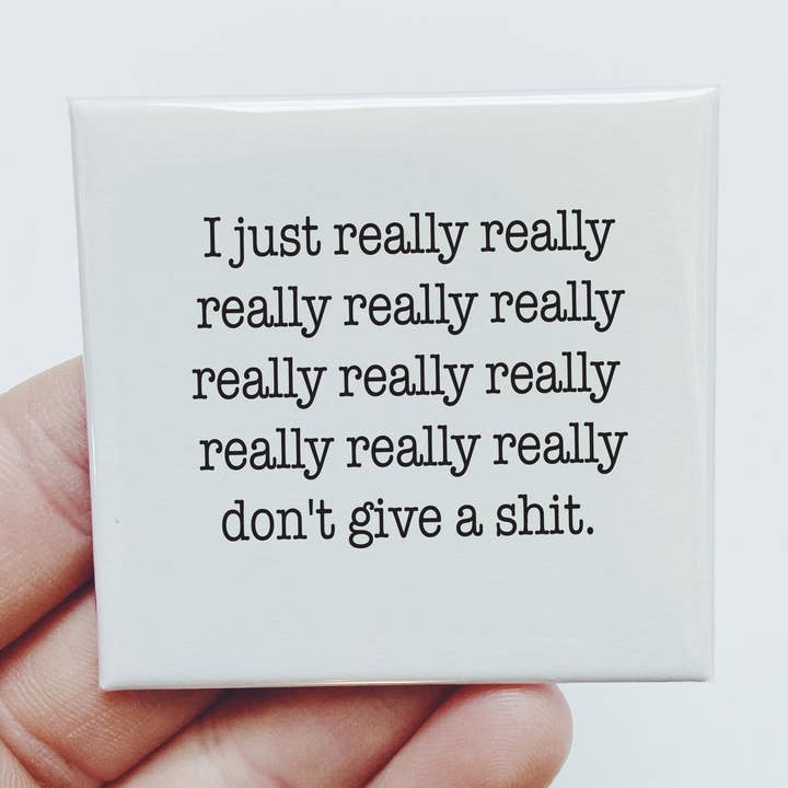 Ik geef gewoon geen magneet voor wholesale door Sassper Goods