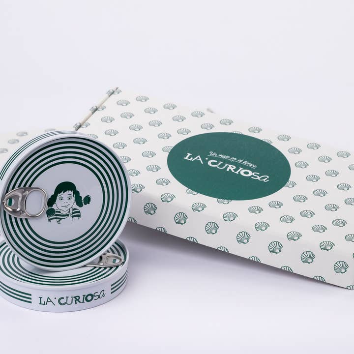 La Curiosa - Vendita all'ingrosso Pesce in scatola - Confezione da 2 scatole (sardine e sardine piccanti)2