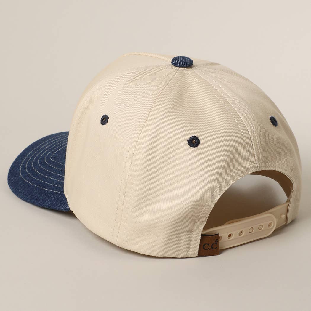 Fashion City - Wholesale Trucker Hat - Unisex - SUNDAY BREAKFAST 3D Letter Embroidered Two-Tone Trucker Hat3