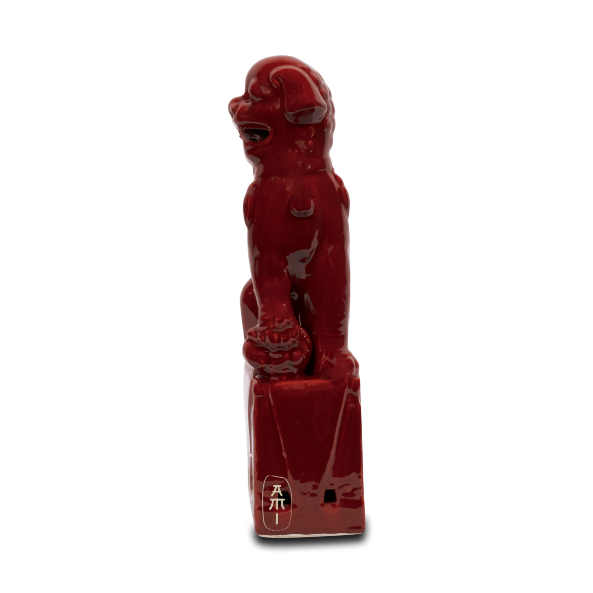 Asian Mix Interior - Wholesale Sculpture - Red fu dog left1