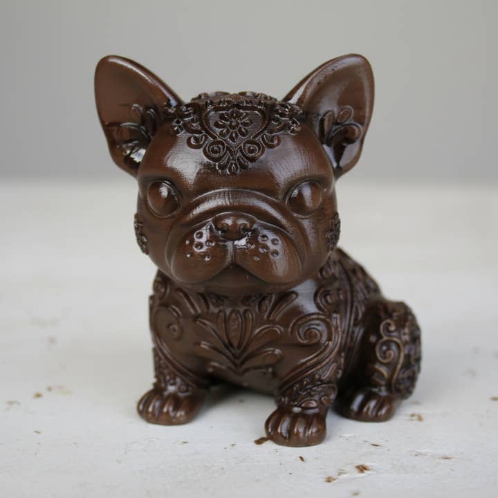 Figura Decorativa de Bulldog Francés – Acabado a Mano for wholesale by Eterna Wonder