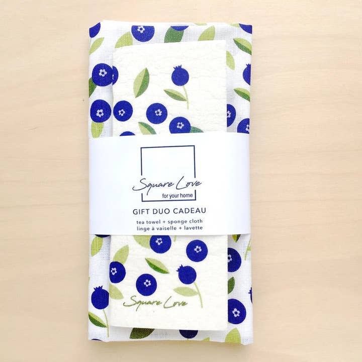 Blåbärsgåva Duo för wholesale av Square Love