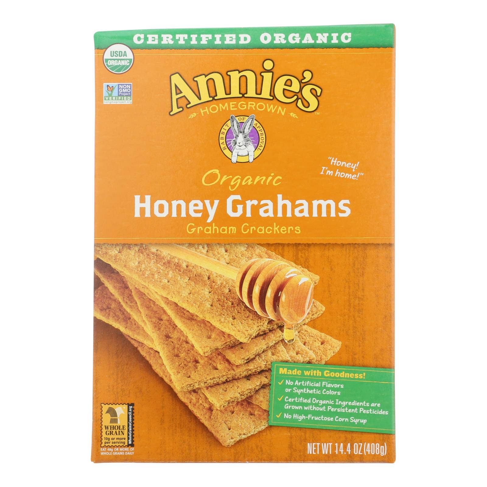 Everyday Supply Co - Wholesale Crackers - Annie's Organic Honey Graham Crackers, 14.4 OZ0