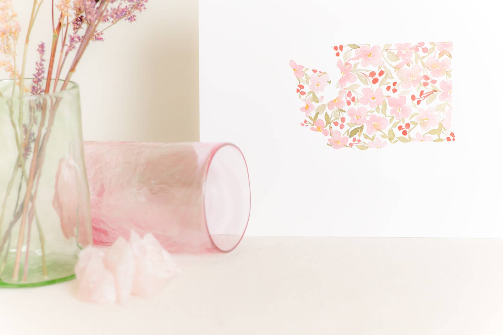 Good Sheila - Wholesale Art Print - Washington Apple Blossoms Watercolor Art Print1