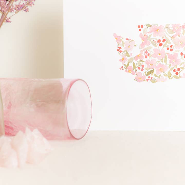 Good Sheila - Wholesale Art Print - Washington Apple Blossoms Watercolor Art Print1