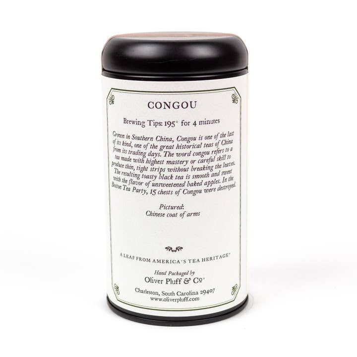 Oliver Pluff & Company - Wholesale Tea Bags - Congou - 20 Teabags in Signature Tin4