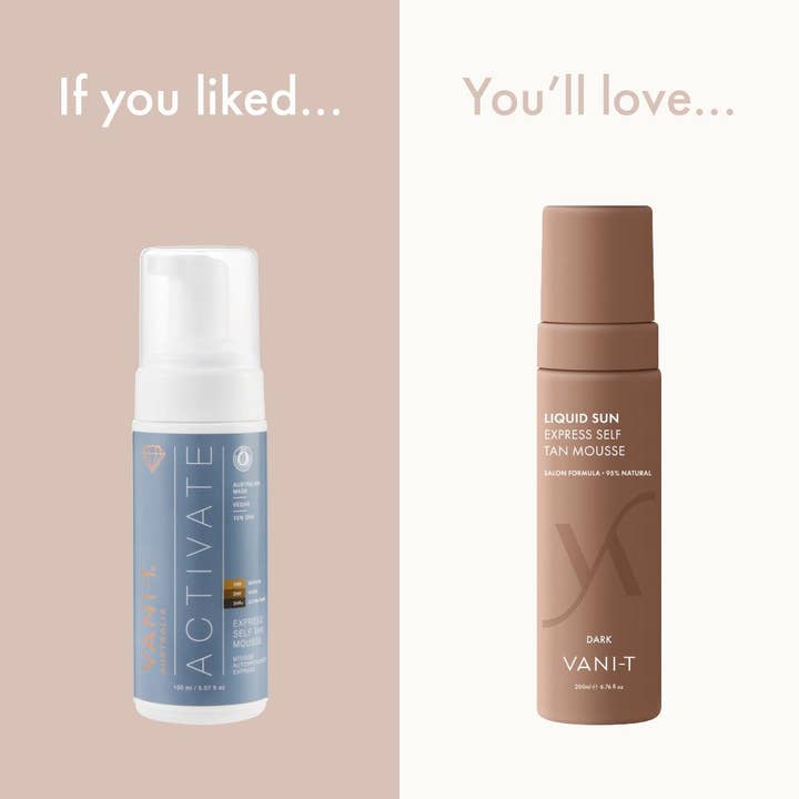 VANI-T - Vendita all'ingrosso Autoabbronzanti - Liquid Sun® Express Mousse Autoabbronzante - Scuro12