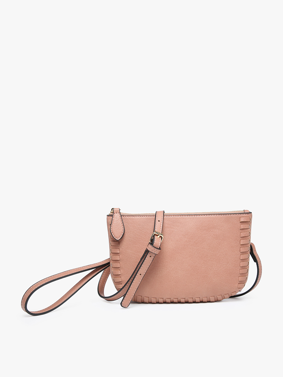 Jen & Co. - Vente Sac à bandoulière – femme - Sac à bandoulière Bonnie à double compartiment M2397 Whipstitch12