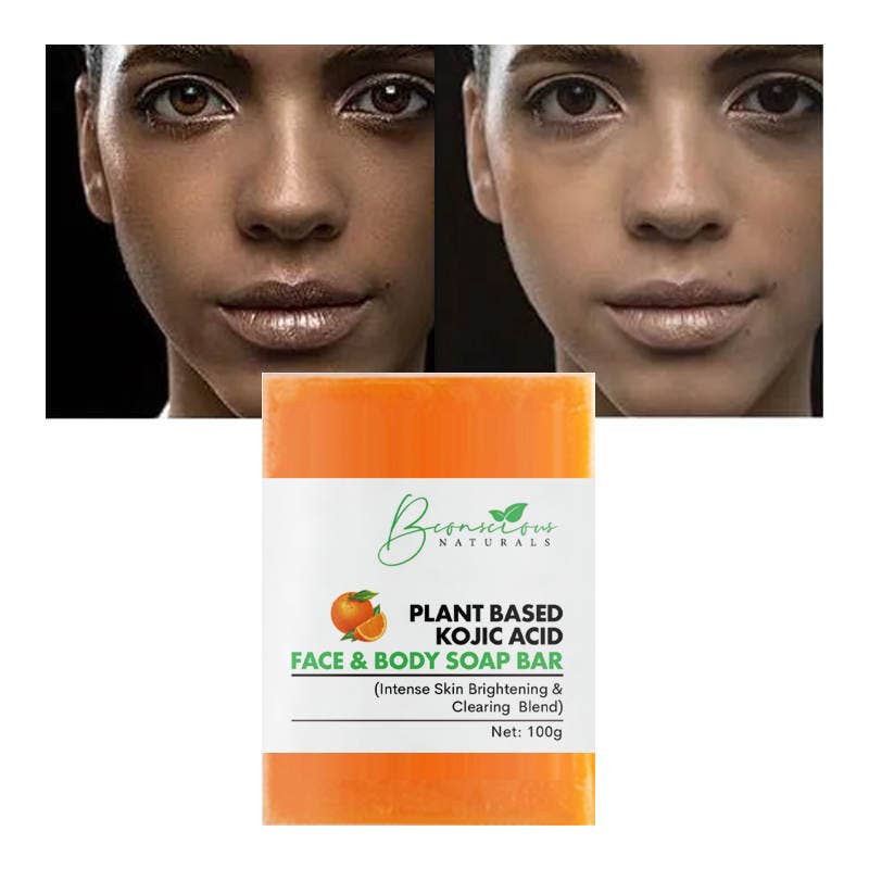 bconsciousnaturals - Wholesale Bar Soap - Plant Based Kojic Acid Skin Brightening & Clearing Blend Soap For Darkspots, Underarm Lightening, Anal Lightening,Yoni Lightening,Back Scars1