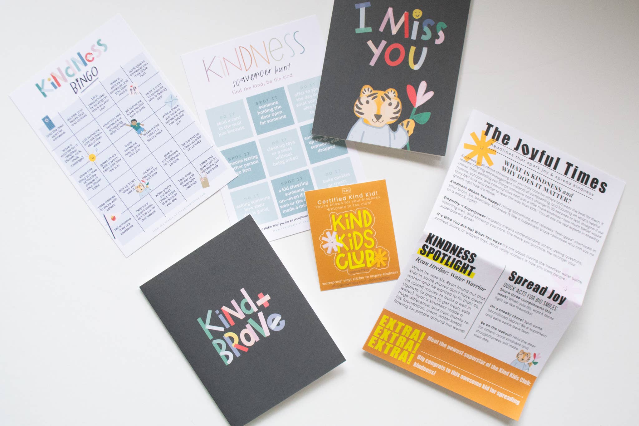 give with joy - Wholesale Learning Cards - Kids & Baby - Kindness Bingo Card4