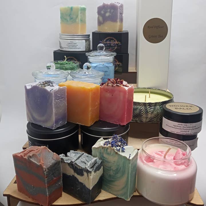 Pacote de presente Hamper & Pamper por atacado de Lavender Bubbles