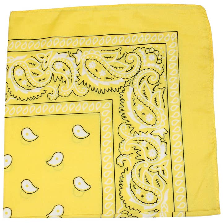 Bandanas Wholesale - Wholesale Bandana – Unisex - Pack of 36 XL Non Fading Paisley Polyester Bandanas 27 x 27 In - Bulk Wholesale5