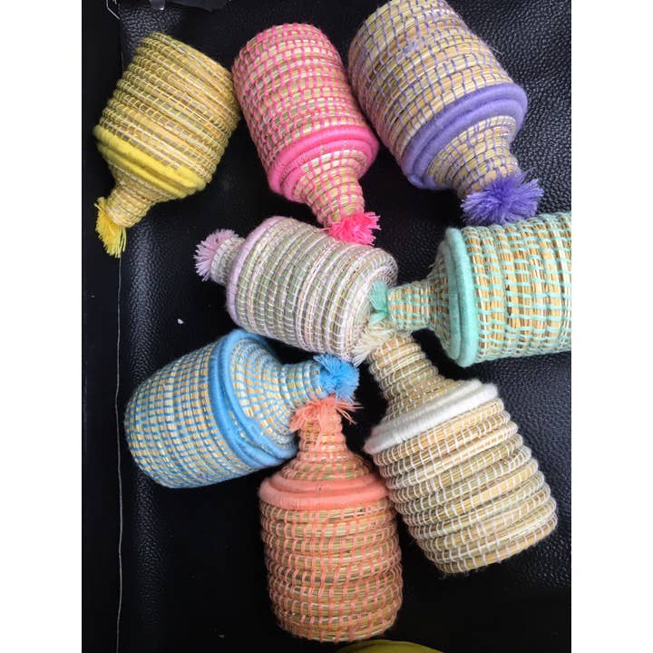 marrakeshop – wholesale Basket – Moroccan Handwoven Berber Pot Basket
