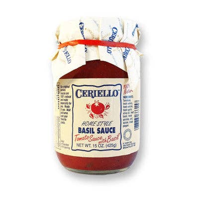 Ceriello Fine Foods - Wholesale Pasta Sauce - Ceriello Homestyle Basil Sauce