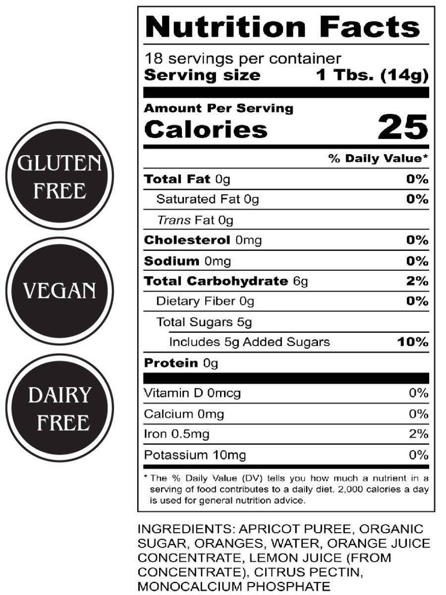 Tait Farm Foods - Wholesale Jam/Jelly - Apricot Orange Marmalade1