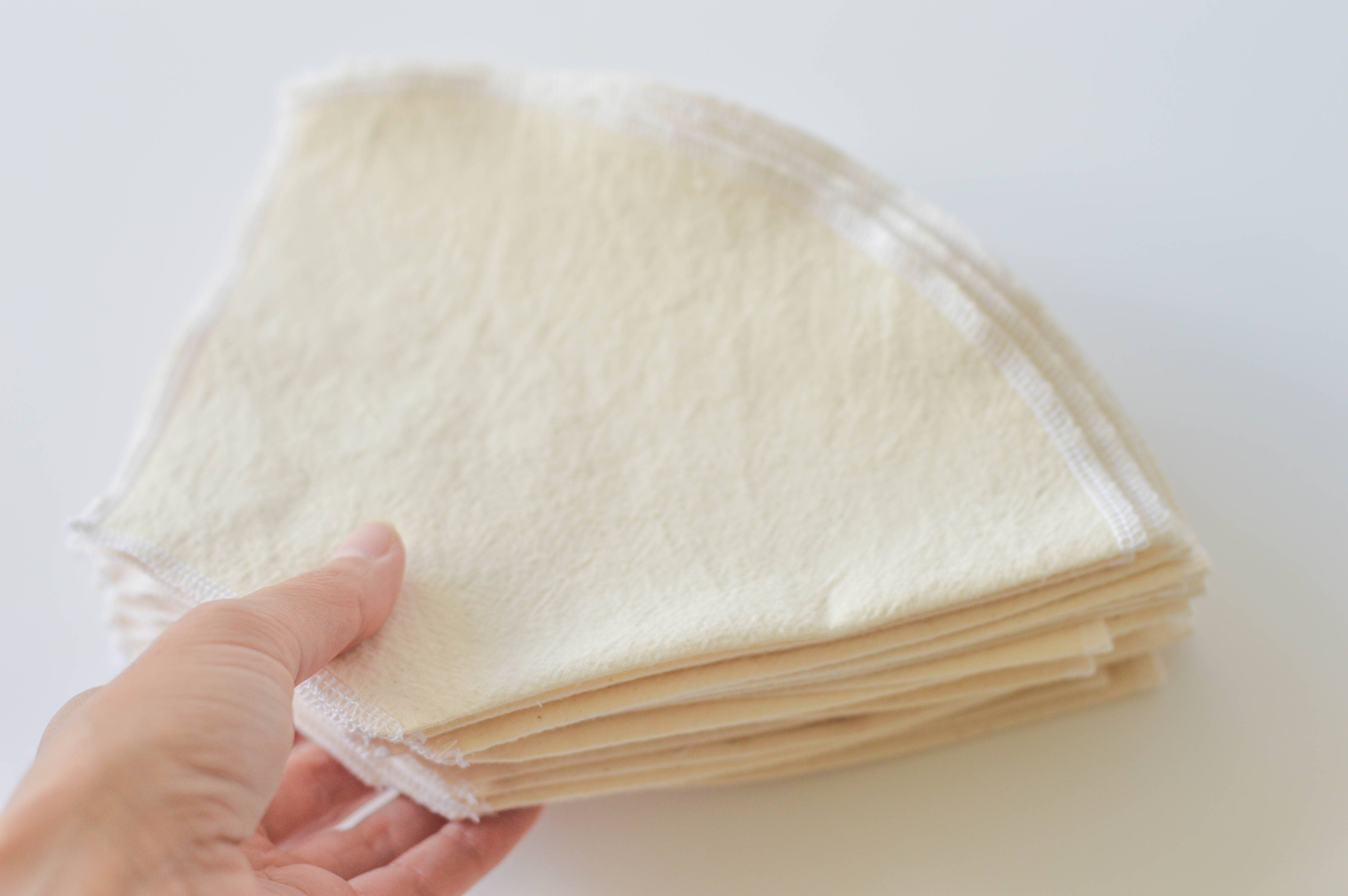 The Conscious Cloth – Engroshandel Kaffefilter – Økologisk bomuld genanvendeligt kaffefilter - hæld over kaffe1