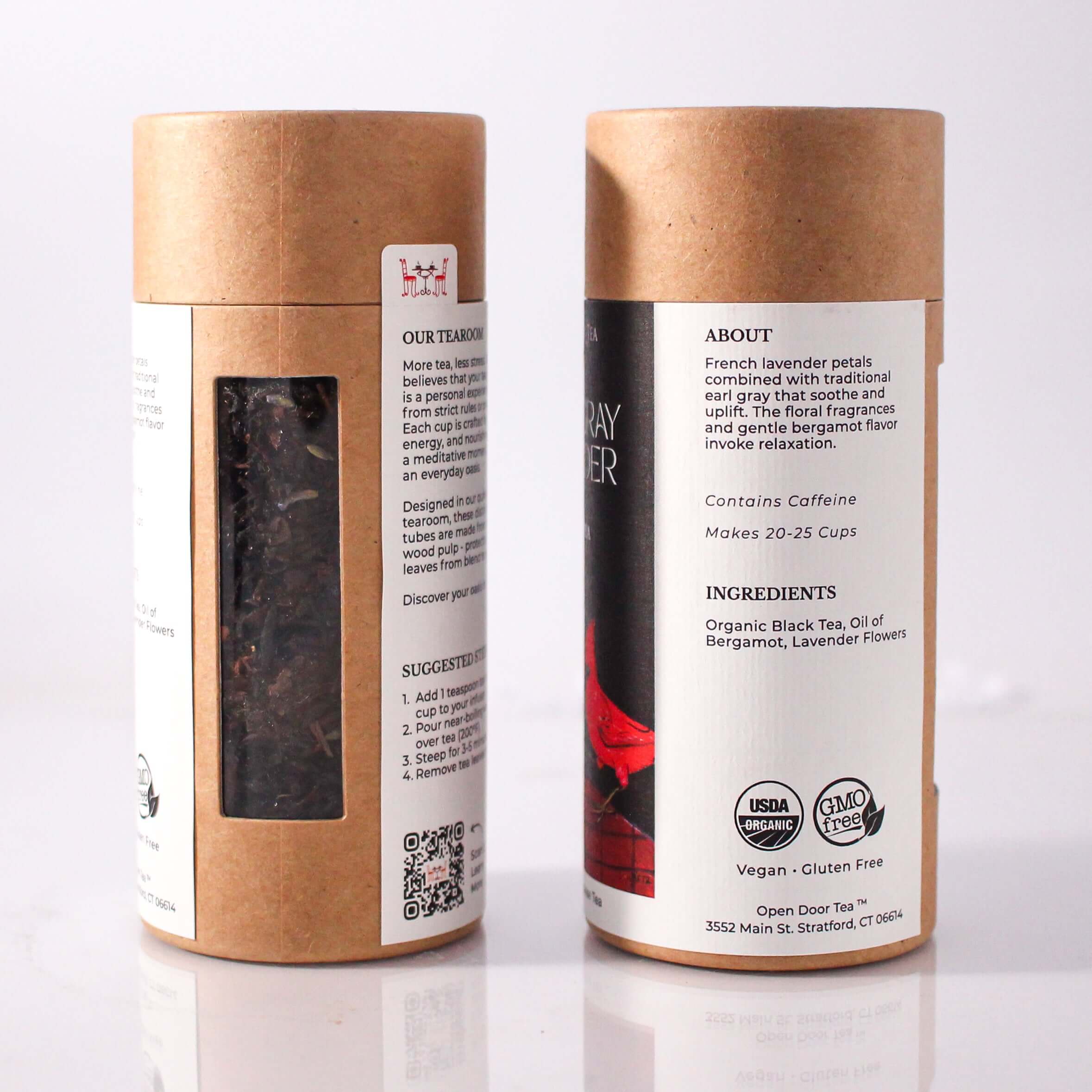 Open Door Tea - Wholesale Loose tea - Earl Gray Lavender | Organic Black Tea | Bulk or Retail3