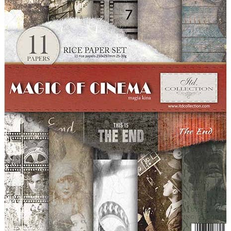 RP003 - Rice Paper Creative Set - 11pcs x A4 / 8.27x11.7 in for wholesale by ITD Collection