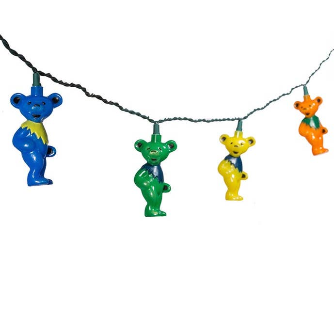 UL 10 Light Grateful Dead Bears Set for wholesale by Kurt S. Adler, Inc.