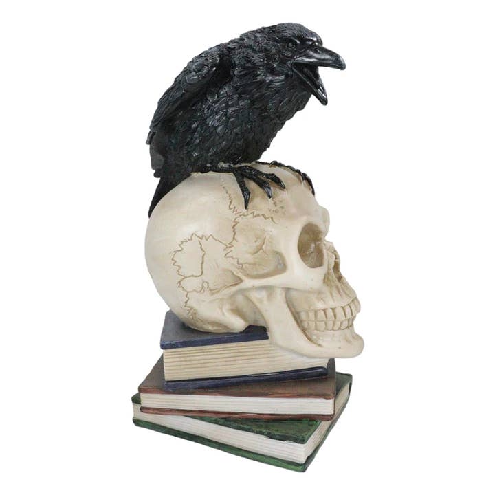 Pacific Trading - Wholesale Decorative Figurine - 14637 Alchmey Poe's Raven C/12