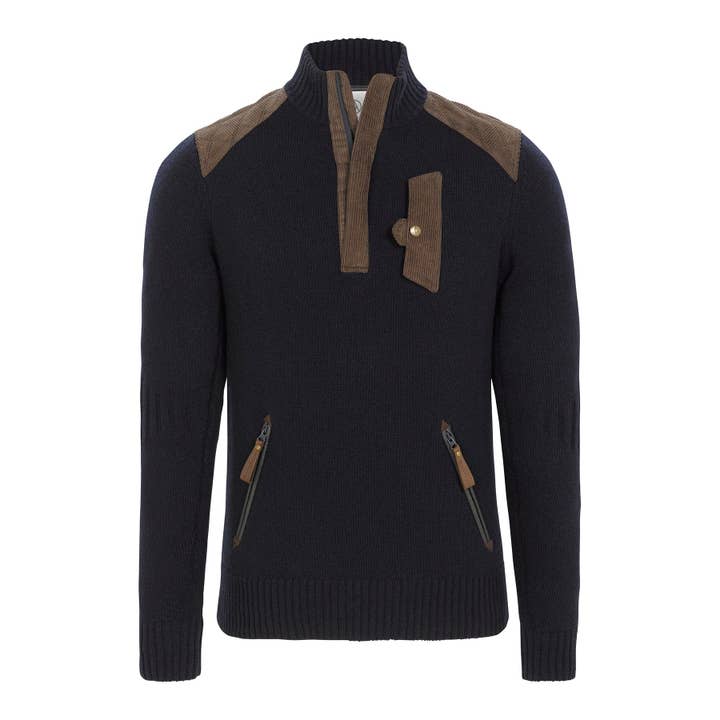 Alps & Meters - Wholesale Knit Sweater - Men's - High West Alpine Guide Sweater