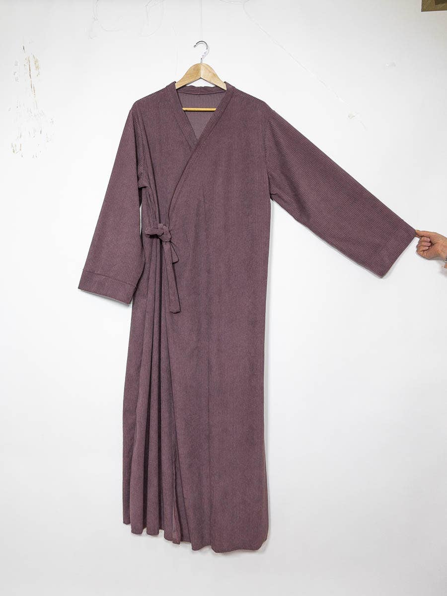 IDEAL OUTFIT - Wholesale Kaftan - Women's - Abaya dress ref:2500 corduroy1