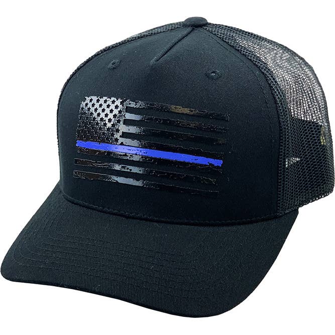 Hana - Wholesale Trucker Hat - Women's - Flag Flat Uv Print Mesh Back American Flag Baseball Cap