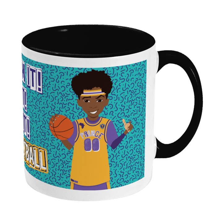 Khaleeq - BOYS BASKETBALLER MUG | Fefus Designs for wholesale by Fefus Designs