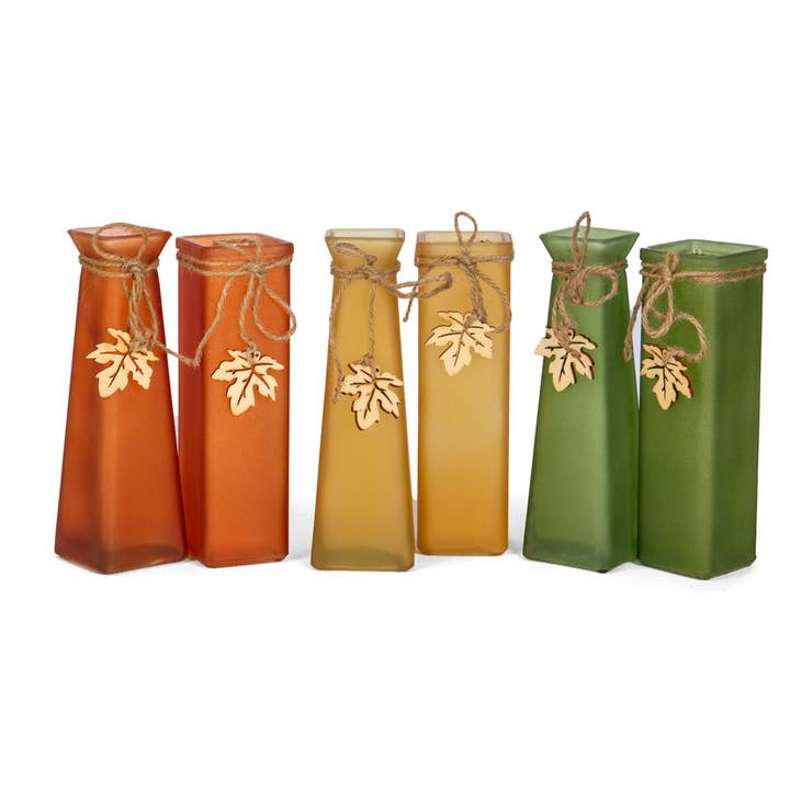 Square Glass Vase 6 Asst. Styles **MM18** and other Purchase Wholesale inexpensive vases. Free Returns & Net 60 Terms on Faire trending on Faire.