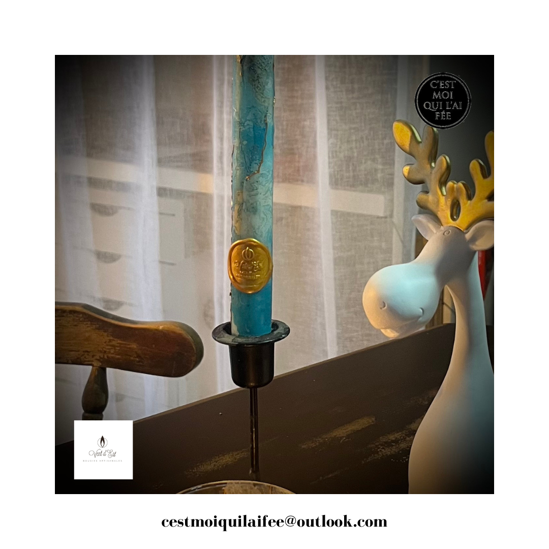 Bougies Vent d'Est - Wholesale Tapered Candle/Candlestick - Gold, Silver, and Trendy 2025 Colored Taper Candles5