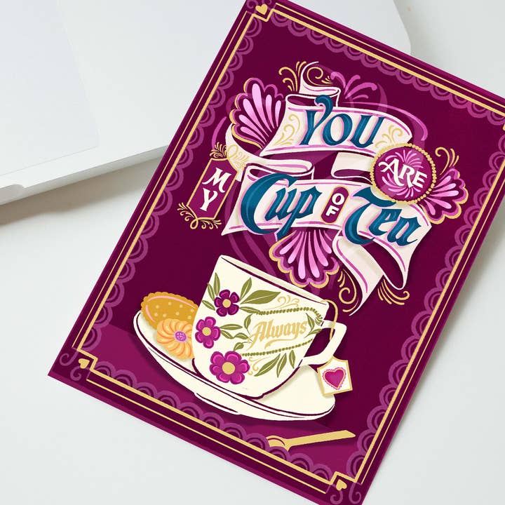 Du er min kop te Valentinsdag / Kærlighedskort for engroshandel hos To & From Gift Co.