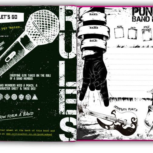 Critical Kit Ltd - Wholesale Book - Adult - Punk Is Dead RPG