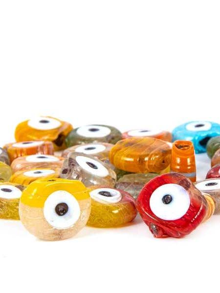 Amuletos de Ojo Turco de Vidrio Colorido para venta al por mayor de Nai Gifts