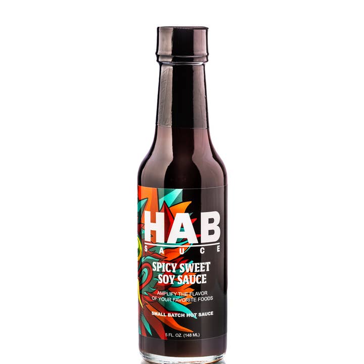 HAB Sauce - Wholesale Hot Sauce - Spicy Sweet Soy Sauce HAB Sauce Hot Sauce 5 oz. (148ml)0