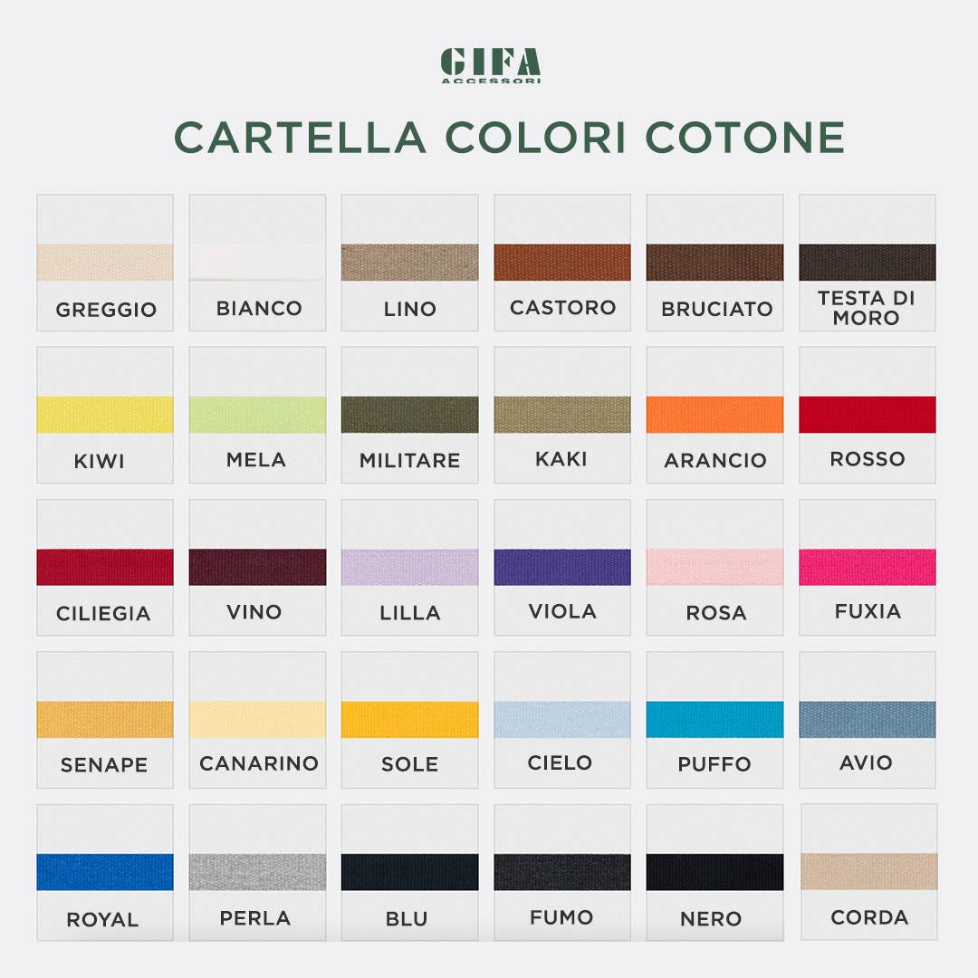 Gifa Accessori - Wholesale Ribbon - Gift Wrapping - Cotton ribbons 4 cm per meter1